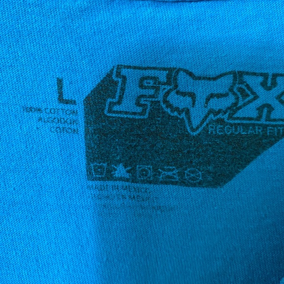 EUC FOX TSHIRT SIZE LARGE - Picture 2 of 4